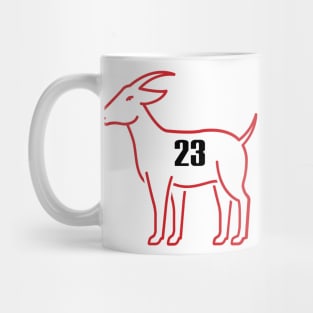 Michael Jordan - GOAT (G.O.A.T) - Chicago Bulls Mug